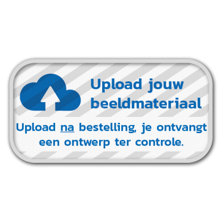 Informatiebord 2:1 - T2000 reflecterend met je eigen opdruk