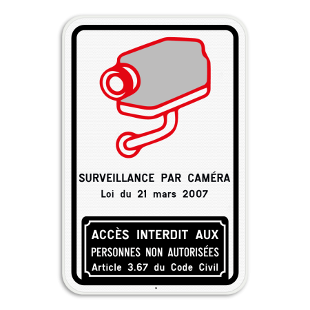 Surveillance par caméra Belge - Loi du 21 mars 2007 - Accès interdit art. 3.67