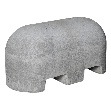 Bloc en béton Jumbo avec trou pour levage - 900x500x450mm - Gris - 300kg