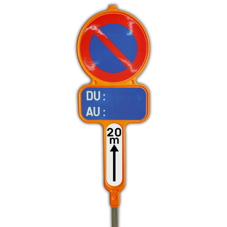 Panneaux d'interdiction de stationnement en PEHD - E1