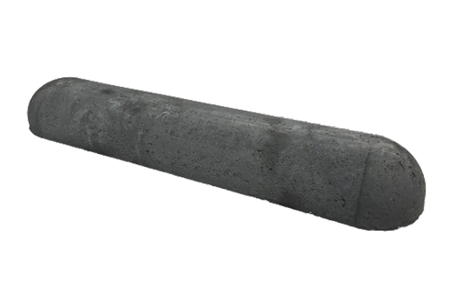 Varkensrug beton grijs rond - 900x200x110mm - 36kg