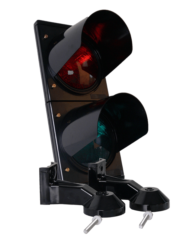 Verkeerslicht LED 2xØ300mm polycarbonaat
