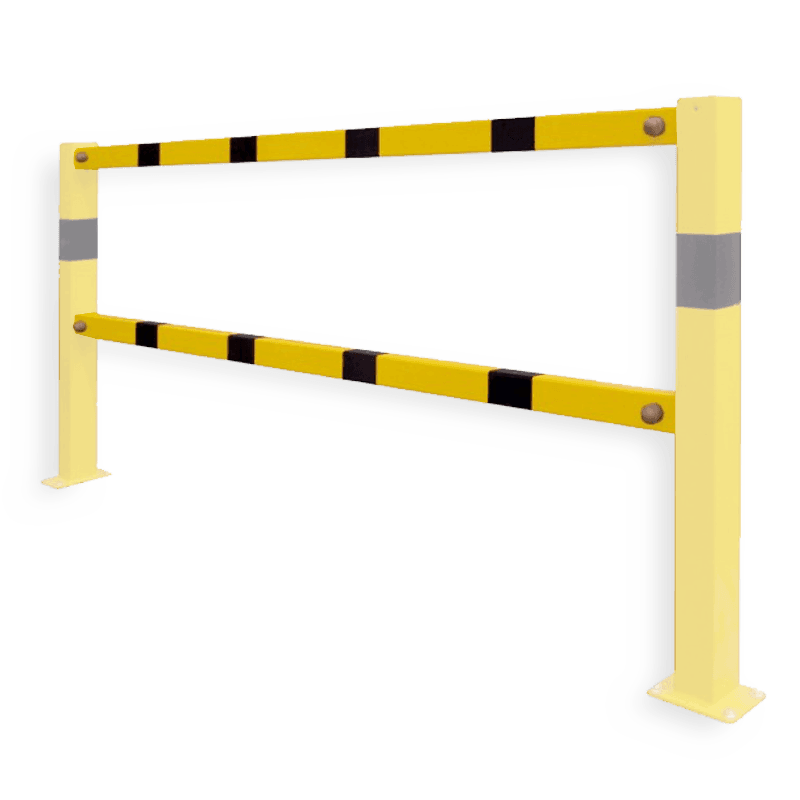 Lot de deux traverses BASIC – Barrière de sécurité industrielle en acier