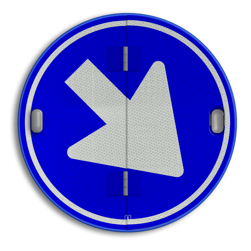 Klapbord - 2 standen - Rond conform RVV