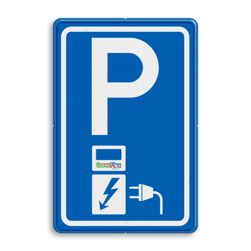Verkeersbord RVV E08o - oplaadpunt - Greenflux