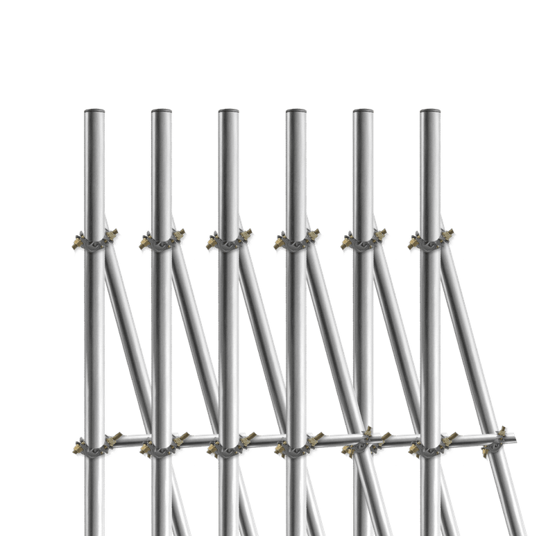 Opstelunit A06 buispaal 3200mm boven maaiveld - compleet