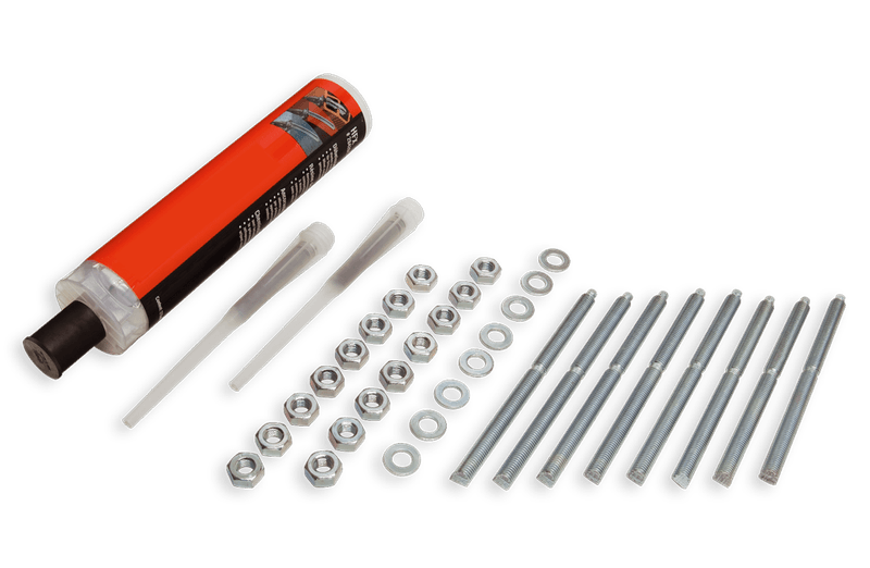 Kit de fixation pour éléments flexibles Black Bull
