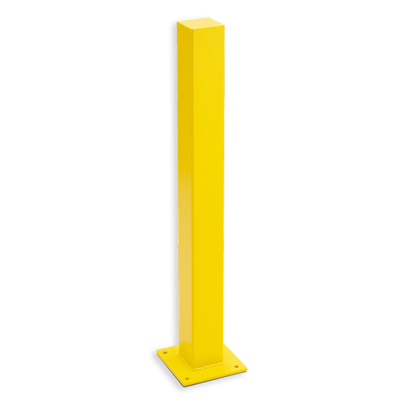 Poteau indépendant 1000 mm pour barrière industrielle - Black Bull