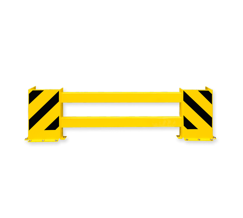 Protection de rack en acier 1700 à 2100 mm - Black Bull