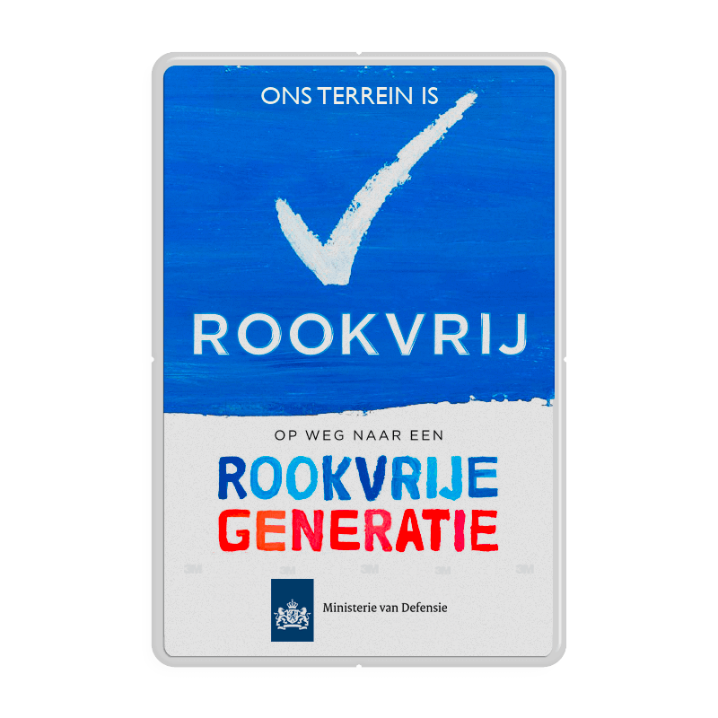 Rookvrij terrein - MINDEF - Op weg naar een Rookvrije generatie