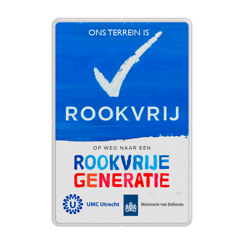 Rookvrij terrein - UMC-MINDEF - Op weg naar een Rookvrije generatie