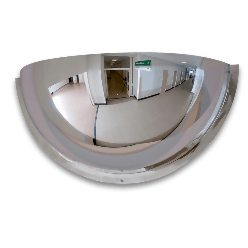 Miroir sphérique demi-sphère en acrylique Ø600 mm – angle 180°