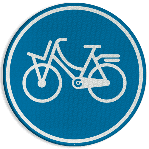 Verkeersbord G11c - Cortina fietspad
