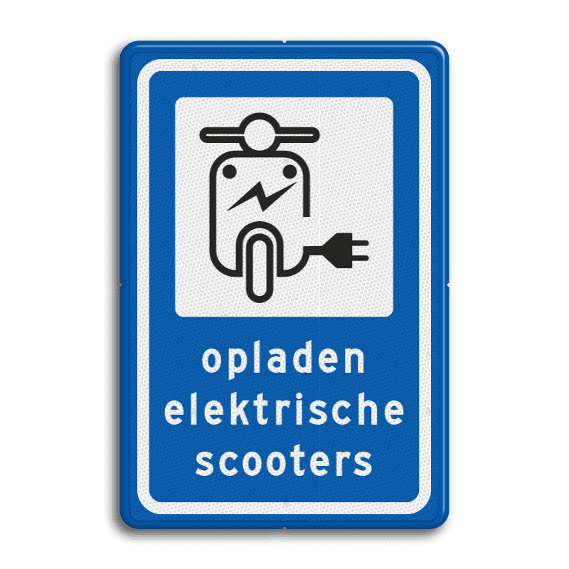 Informatiebord - Oplaadpunt elektrische scooters