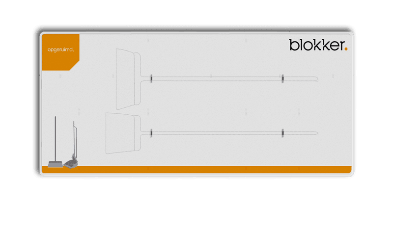 Schaduwbord - Blokker - 2000x900mm