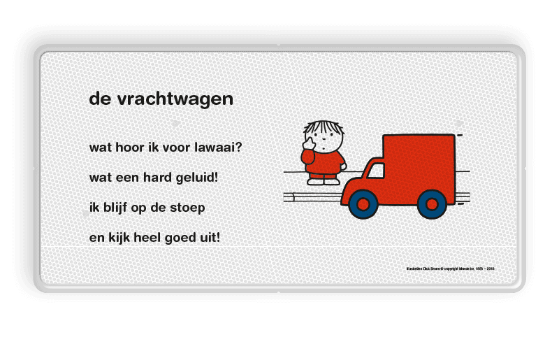 Lesbord Dick Bruna - de vrachtwagen - LV.LB.E5