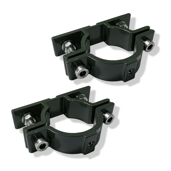 Kit de supports de fixation gris (2 pièces)