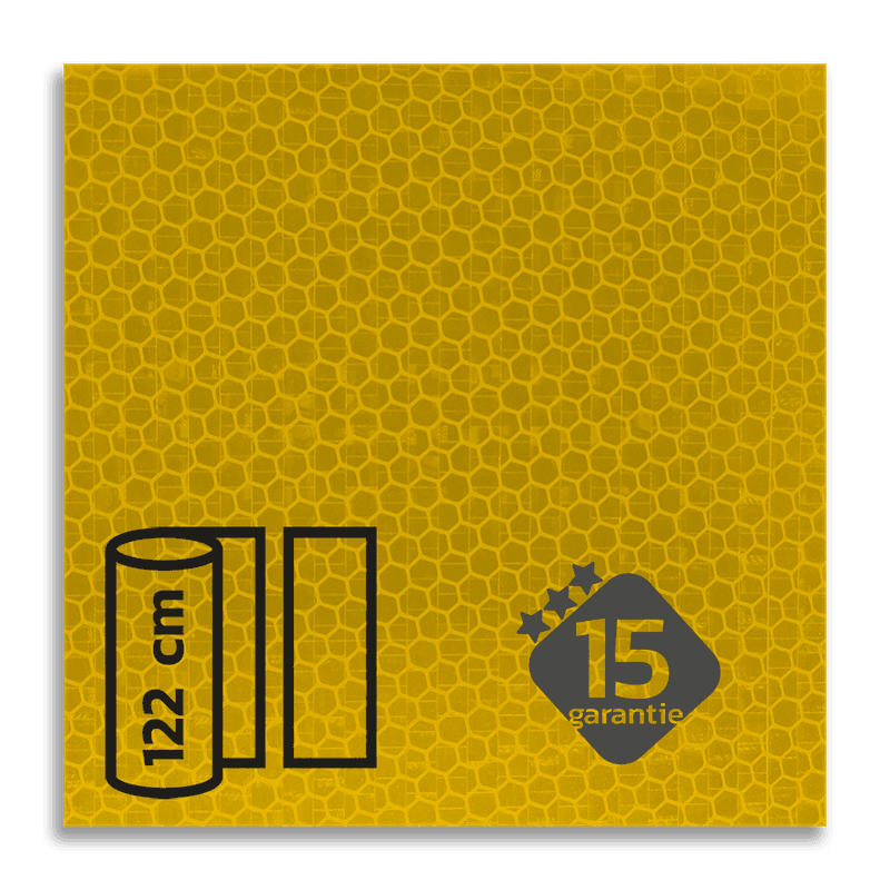 Film réfléchissant jaune de classe 3 | T-7501-B