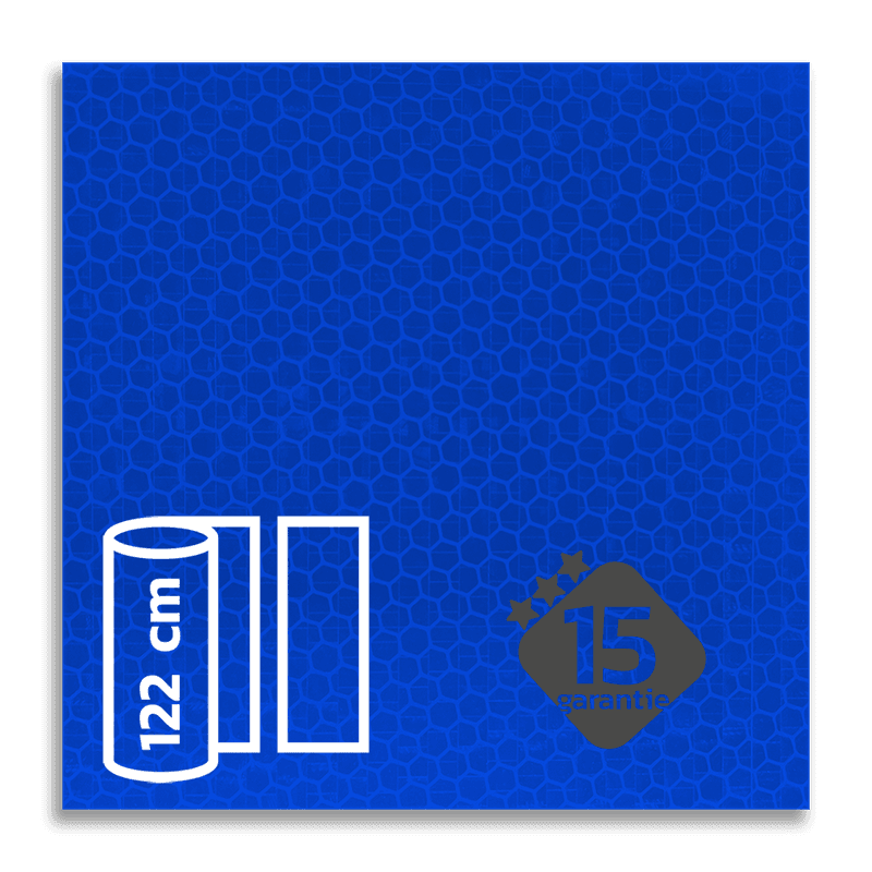 Classe 3 - Film réfléchissant bleu T-7505-B - largeur 1220 mm