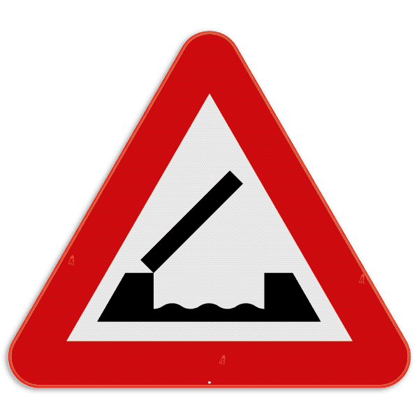 Panneau SB250 - A9 - Pont mobile