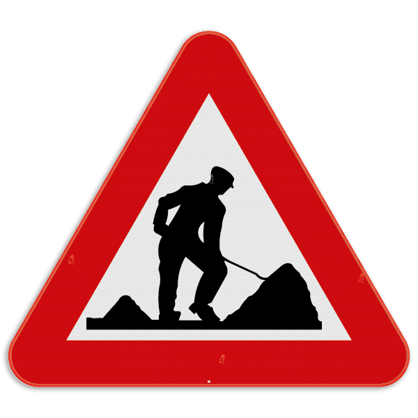 Panneau temporaire A31 – Travaux – Signalisation de Chantier