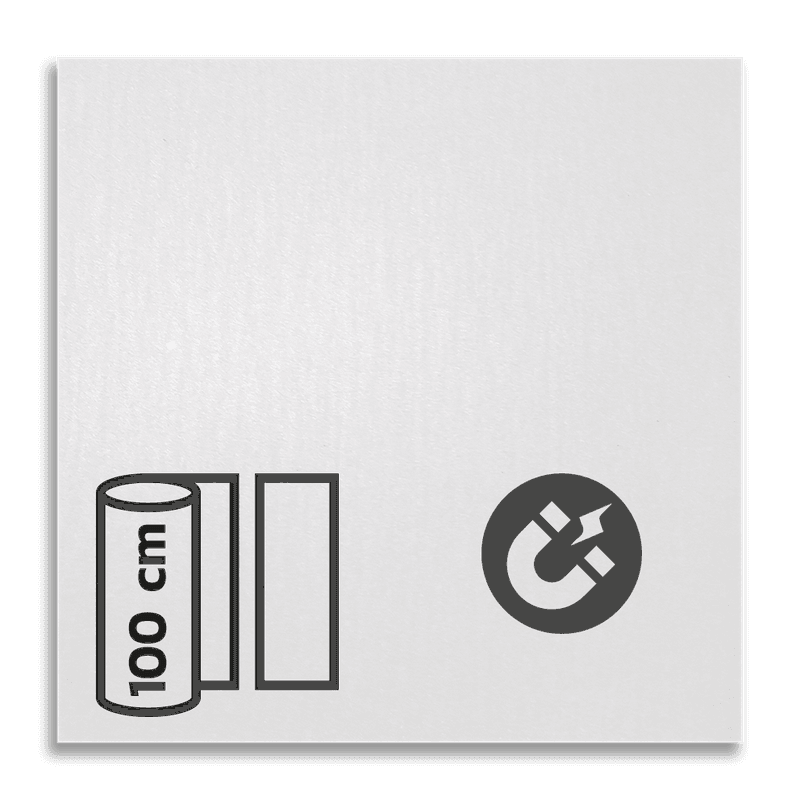 Magneetbord reflecterend klasse 1 T-1500