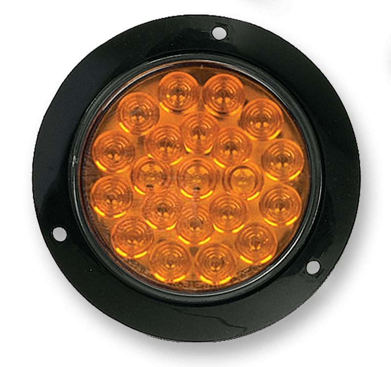 12 volts Lampe LED BASIC 102 séparée - ambre - Quad Sync. 12V