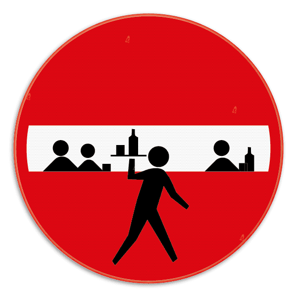 Panneau de signalisation - Bière ?