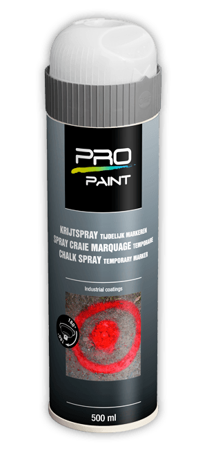Aérosol à la craie blanc - marquage temporaire - 500ml