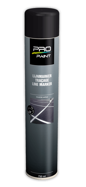 Wegenverf in spuitbus - zwart - 750ml