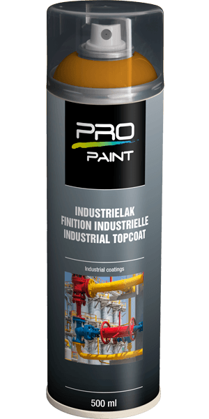 Aérosol industriel orange - 500ml - Brillant