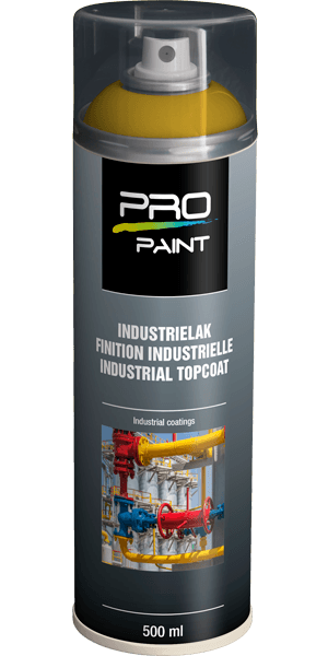 Aérosol indstriel jaune - 500ml - Brillant