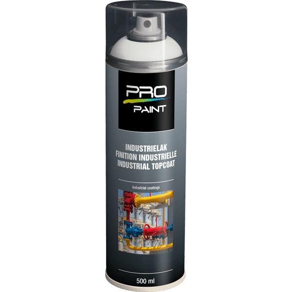 Industrielak wit - 500 ml - mat/hoogglans