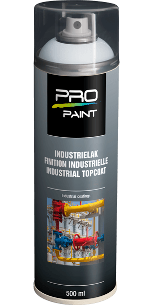 Aérosol industriel aluminium - 500ml - Brillant