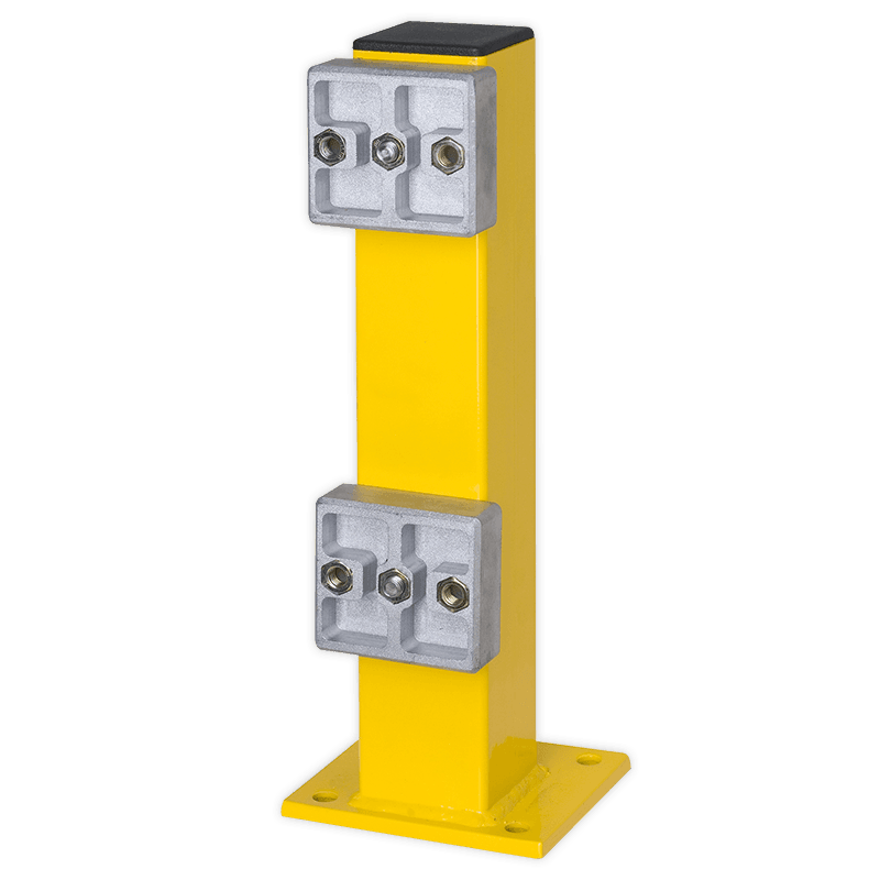 Montant pour rail de protection industriel BLACK BULL 465x80x80mm