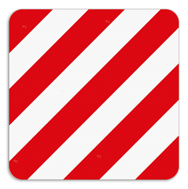 Verkeersbord Lengte-Breedte Markering