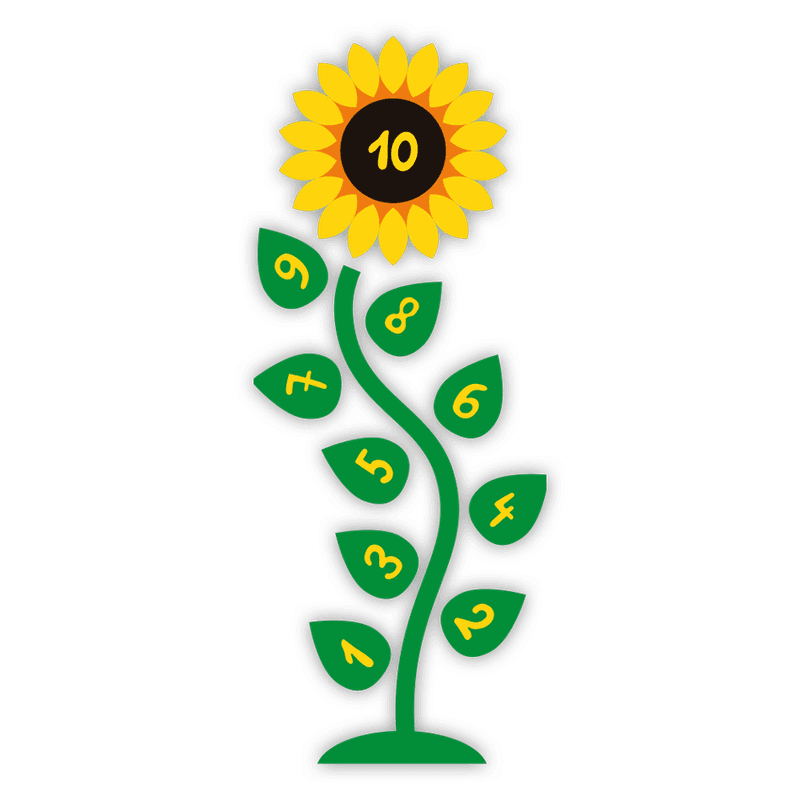 Marquage thermoplastique - Marelle tournesol - 3200x1500mm