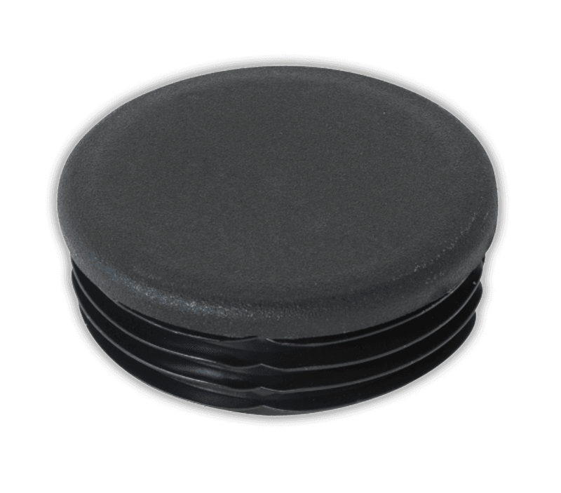 Capuchon en plastique Ø76mm - noir