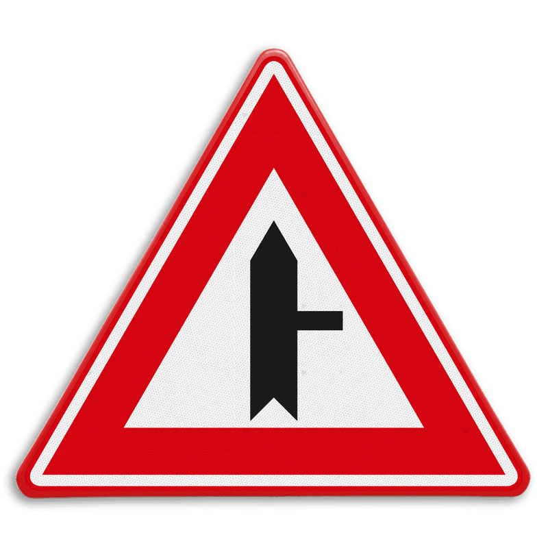 Verkeersbord RVV B05 - Voorrangskruispunt weg van rechts