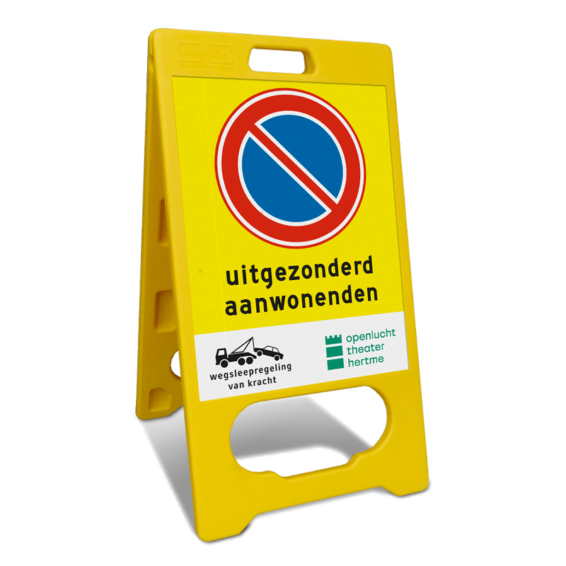 CarrySign TSY 515x965mm - beeldmaat 440x590mm - 4 kg - stoepbord