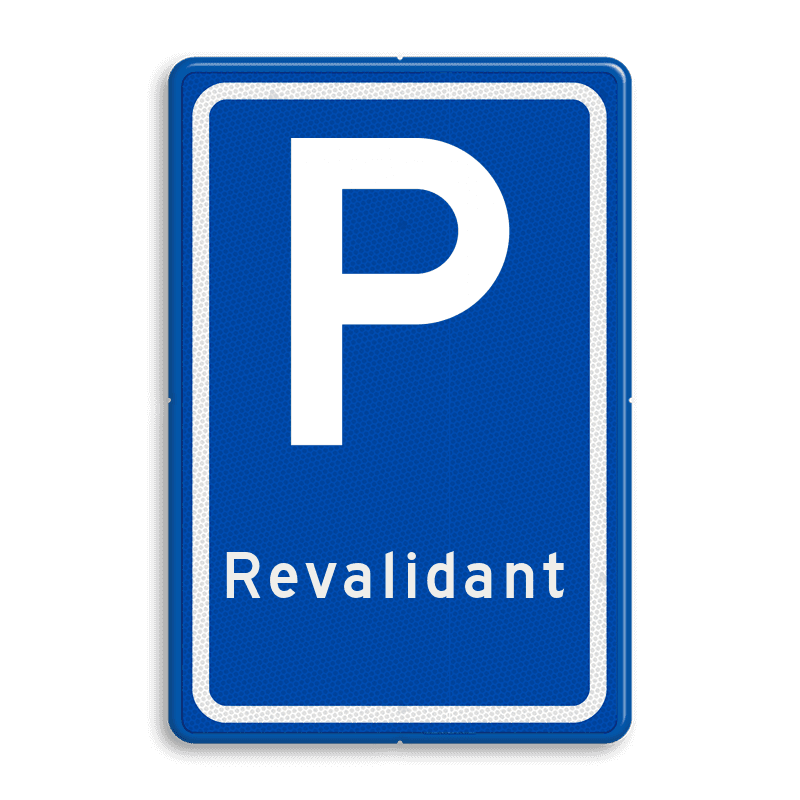 Verkeersbord E08 revalidant