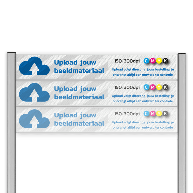 Portaalsysteem TS10 met 200mm panelen + aluminium geborstelde staanders