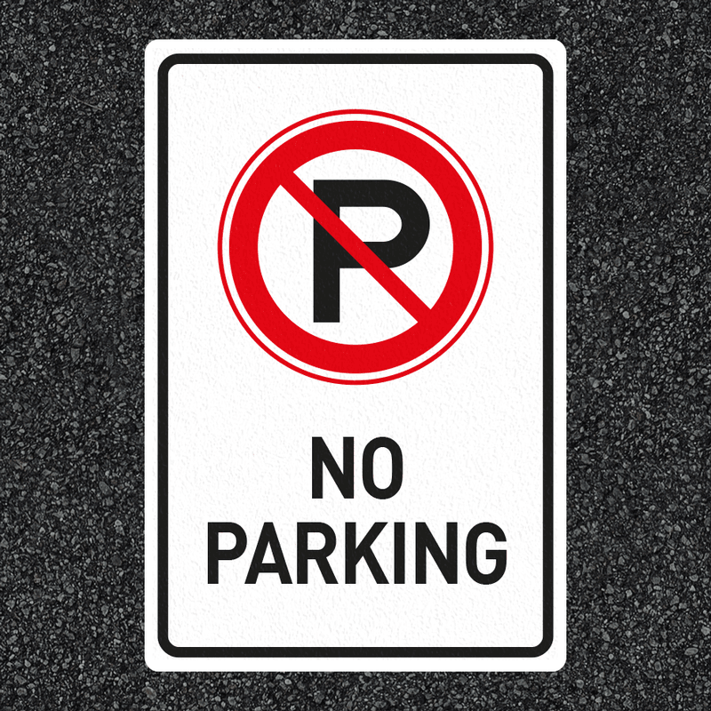 Marquage thermoplastique NO PARKING - 1000x1500mm