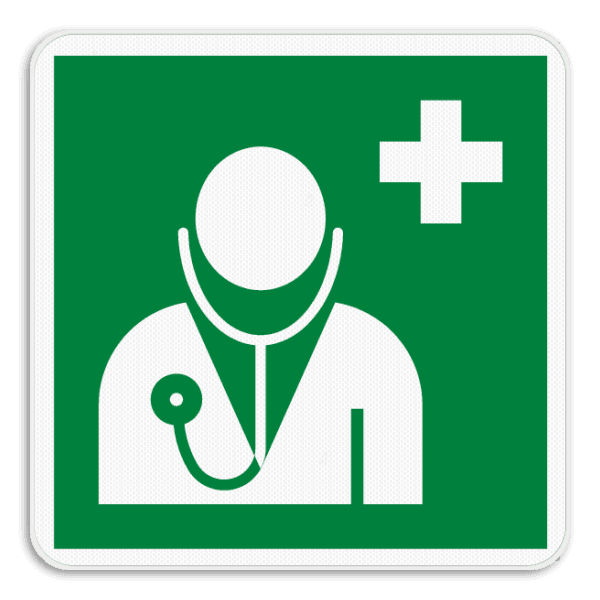 Panneau de sauvetage - E009 - Médecin