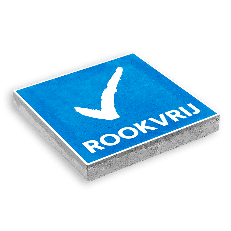 Symbooltegel 300x300mm - Rookvrij - G4S