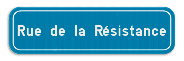 Plaque de rue 700x200mm - Personnalisable et résistante