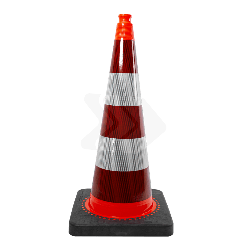 Verkeerskegel 75 cm reflecterend - Officiële verkeerskegel Nederland