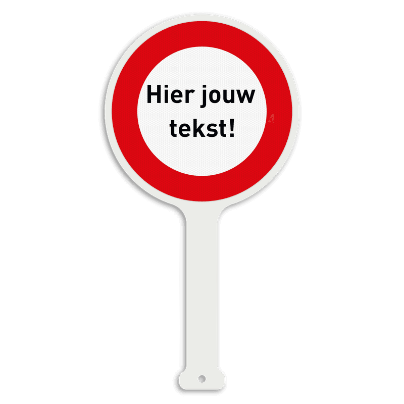 Brigadierbordje - C3 met je eigen tekst