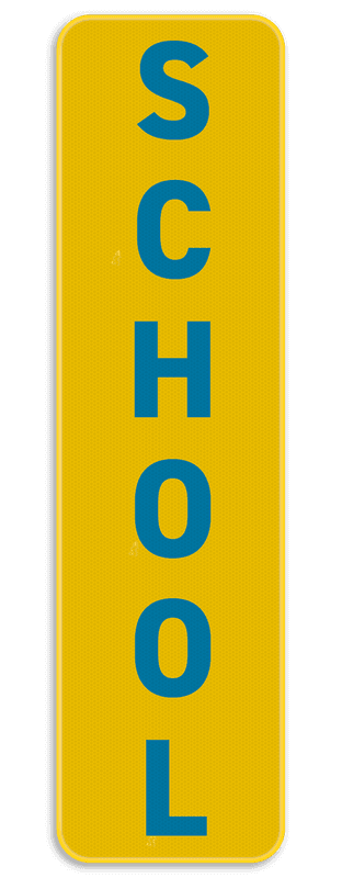 Informatiebord SCHOOL