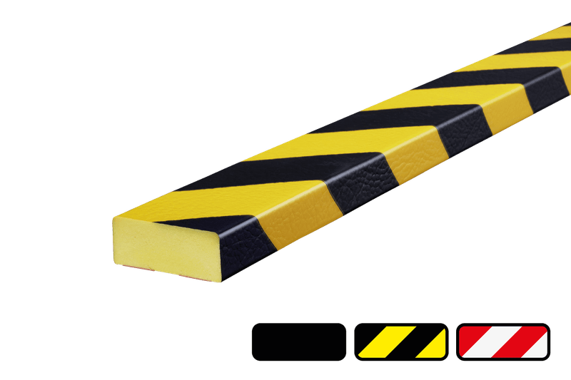 Protection contre les chocs 50 x 20 mm type D - autocollante ou magnétique